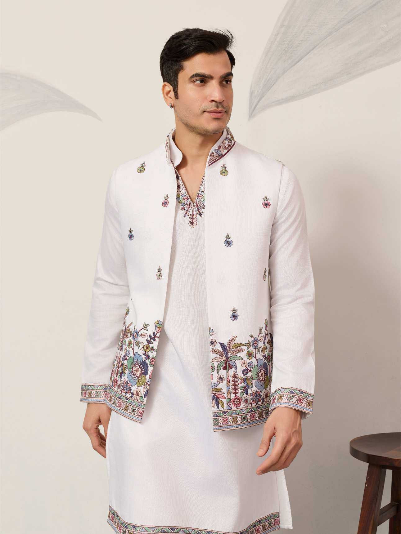 YNF Wholesale Silk Viscose Mens Kurtas RIN202 SHUBHKALA COUTURE 61651 | Surat Manufacturer
