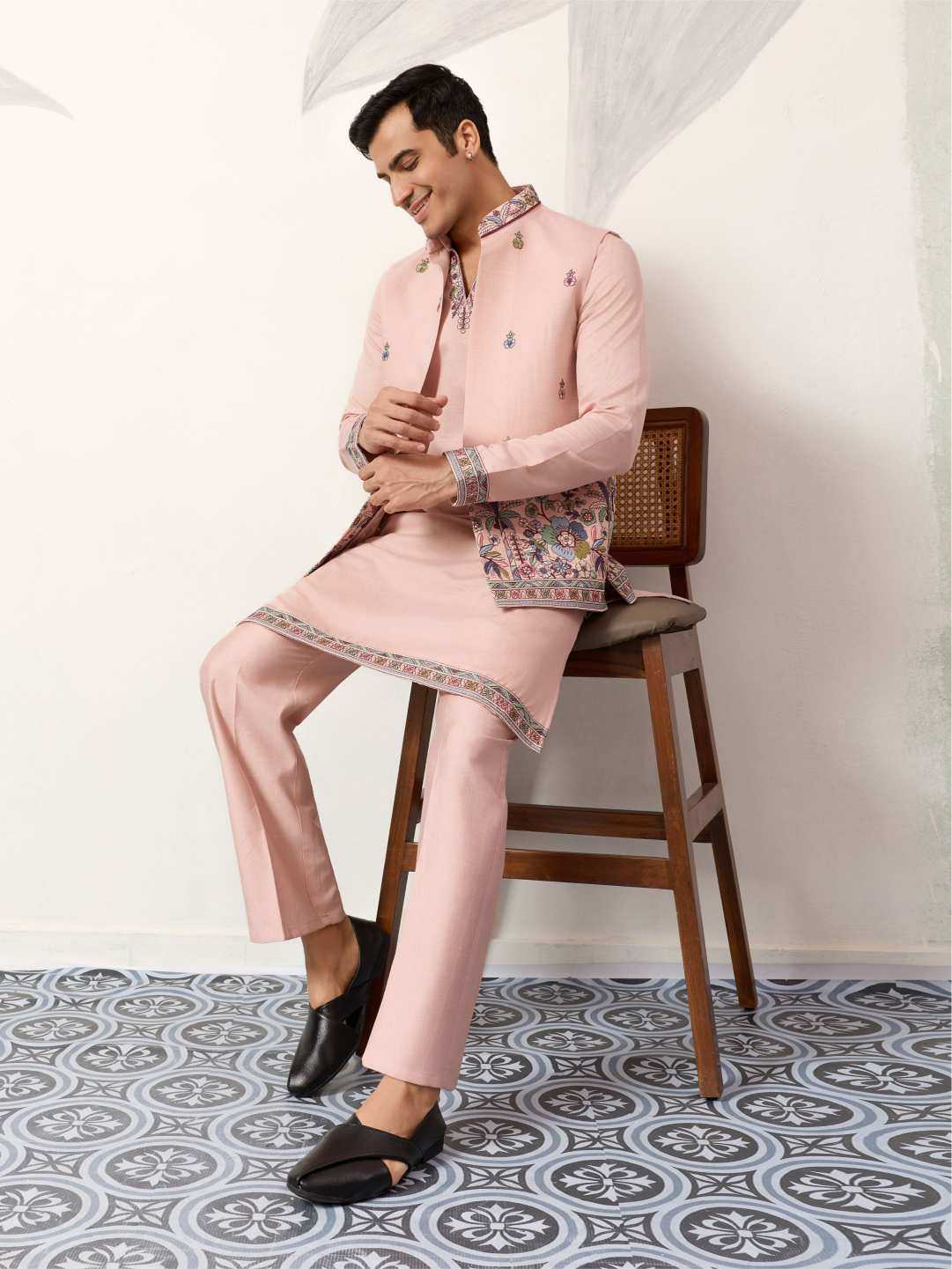 YNF Wholesale Silk Viscose Mens Kurtas RIN202 SHUBHKALA COUTURE 61651 | Surat Manufacturer