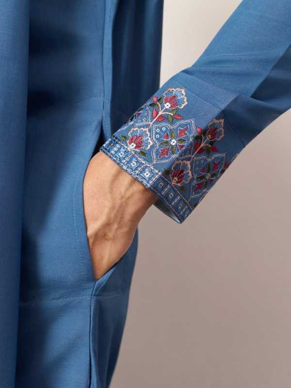 YNF Wholesale Silk Viscose Mens Kurtas RIN202 SHUBHVASTRA ETHNIC 21071 | Surat Manufacturer