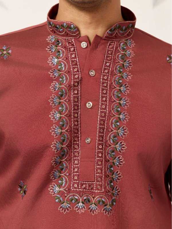 YNF Wholesale Silk Viscose Mens Kurtas RIN202 SHUBHVASTRA ETHNIC 21071 | Surat Manufacturer