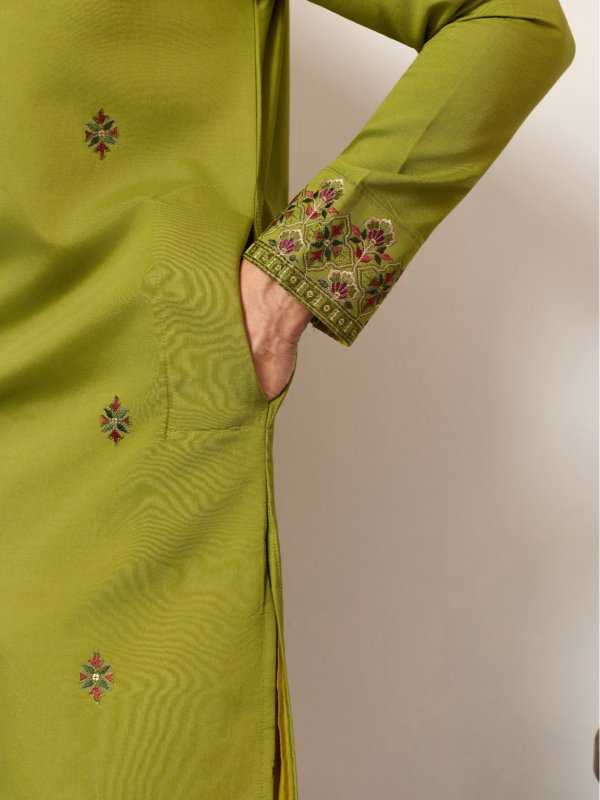 YNF Wholesale Silk Viscose Mens Kurtas RIN202 SHUBHVASTRA ETHNIC 21071 | Surat Manufacturer