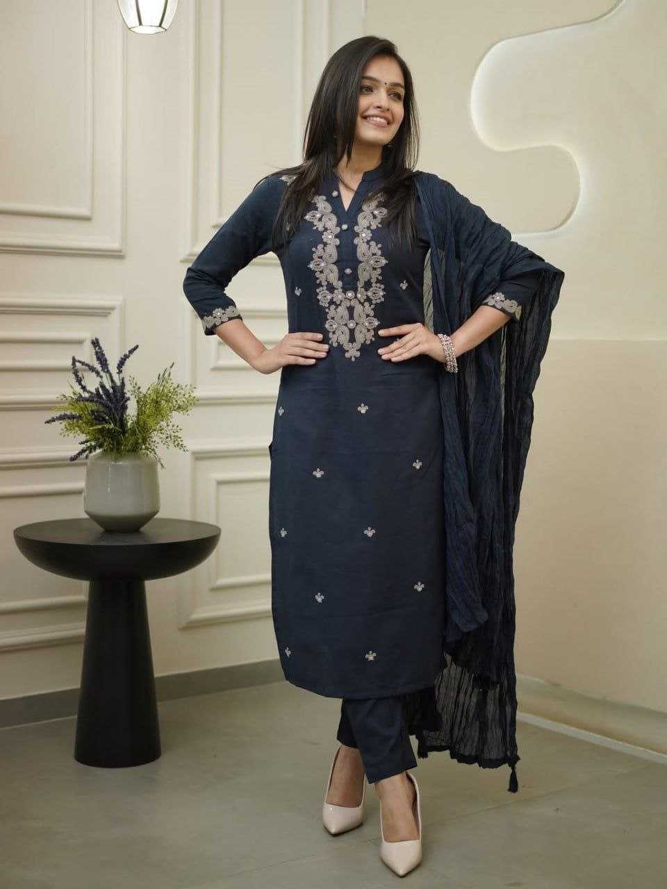 YNF Wholesale Slub Reyon Party Wear Kurtis KESH517 JATINA | Surat Manufacturer