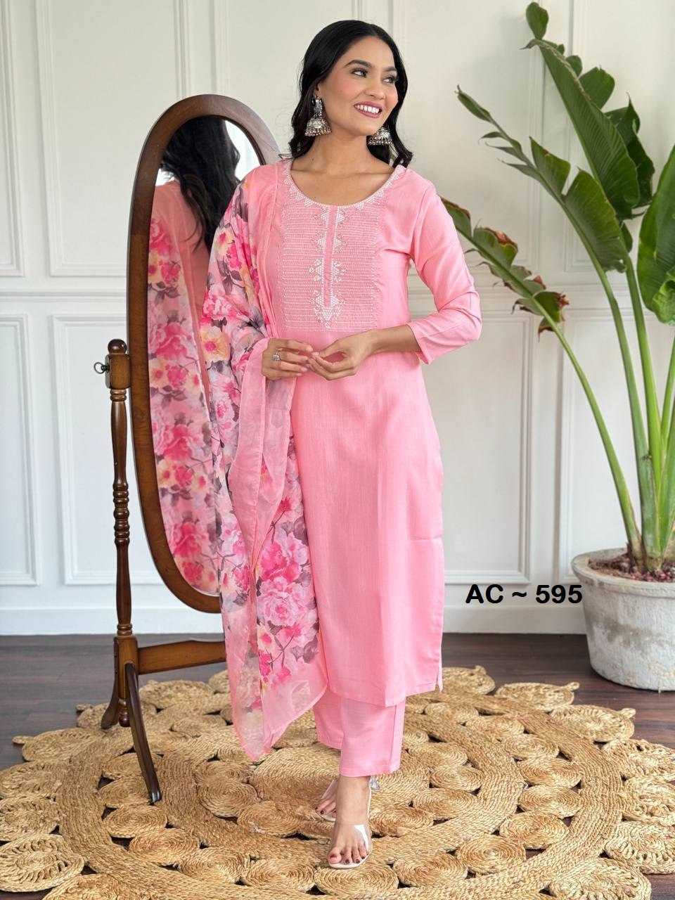 YNF Wholesale Slub Reyon Festive Kurtis RIN131 595 | Surat Manufacturer
