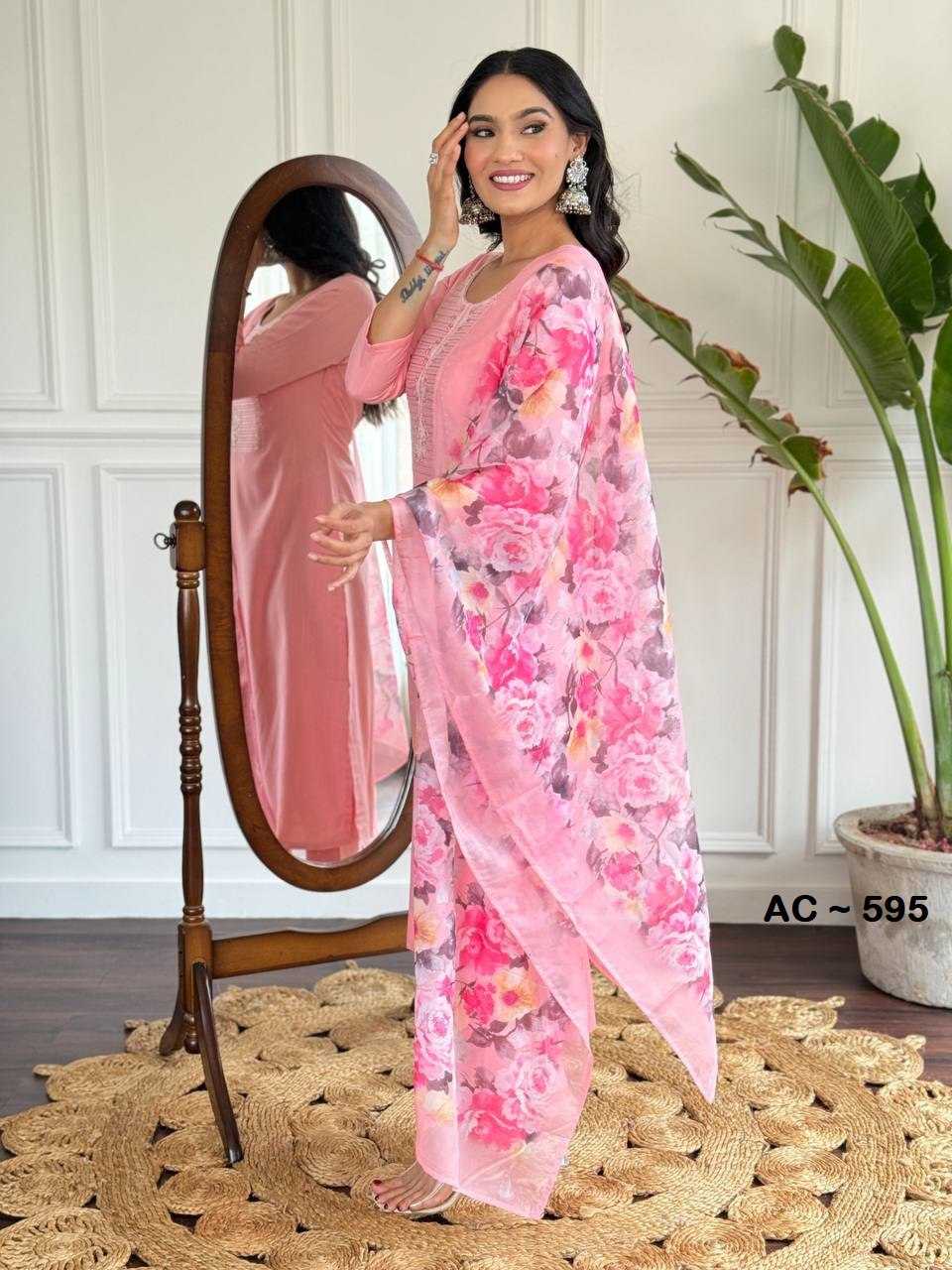 YNF Wholesale Slub Reyon Festive Kurtis RIN131 595 | Surat Manufacturer