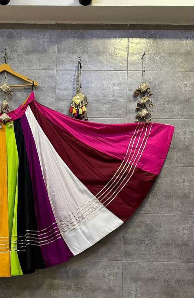 YNF Wholesale Slub Reyon Kids Ghagra Choli RIN235 HARUNO | Surat Manufacturer