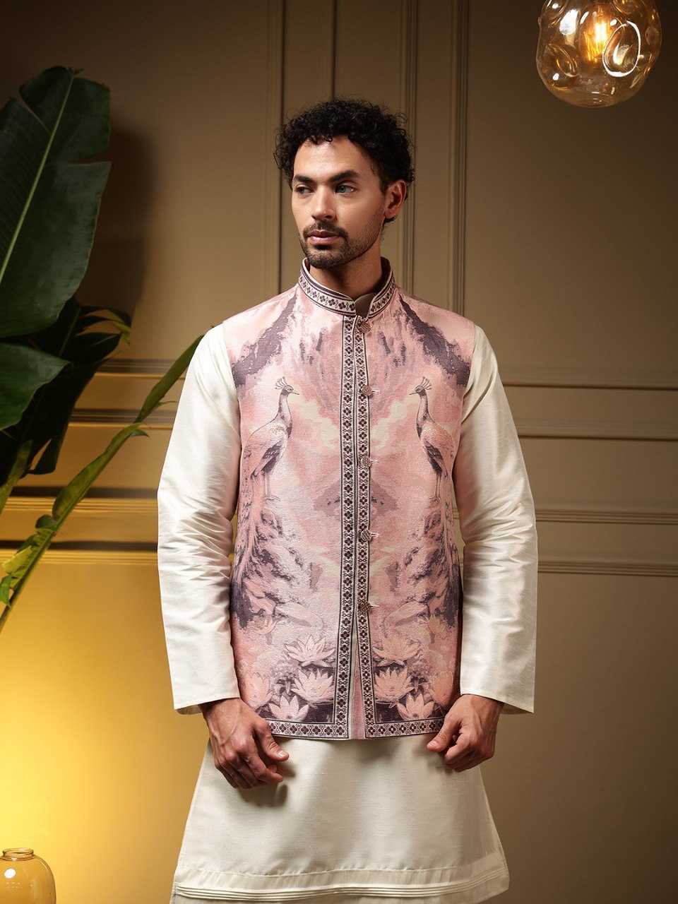 YNF Wholesale Slub Silk Mens Kurtas KESH629 SHYAM | Surat Manufacturer