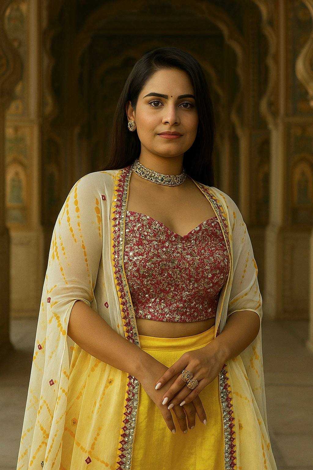 YNF Wholesale Slub Silk Designer Lehenga RIN213 355 | Surat Manufacturer