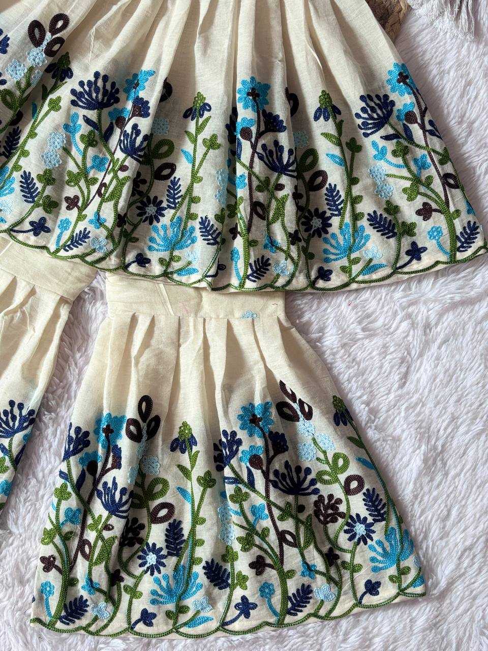 YNF Wholesale Soft Cotton Kids Sharara KESH506 35 | Surat Manufacturer