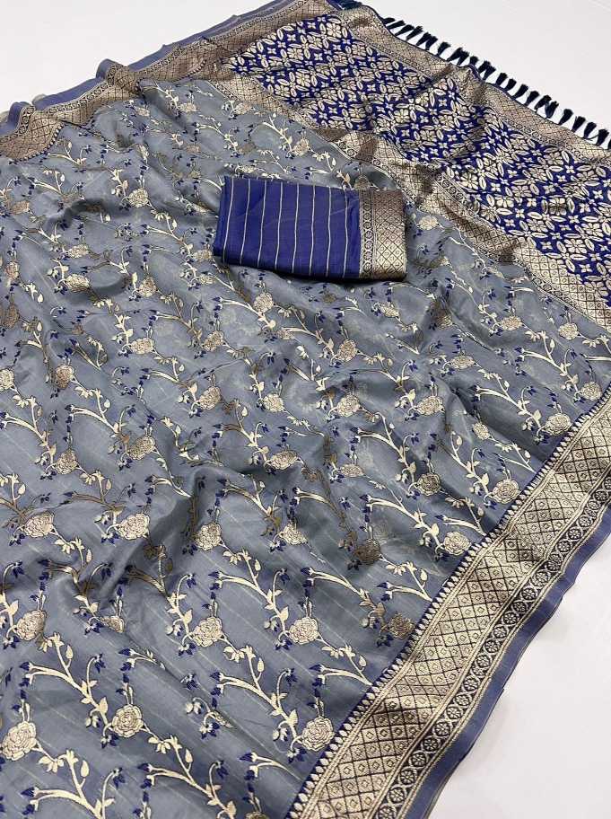 YNF Wholesale Soft Linen Jari Cotton Linen Sarees KESH592 allover zari | Surat Manufacturer