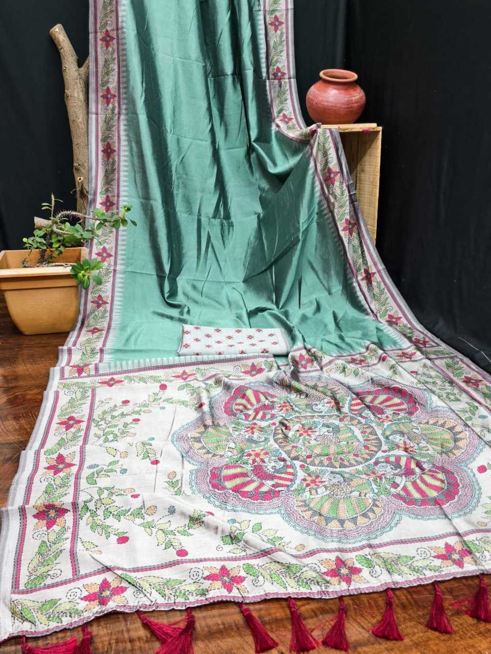 YNF Wholesale Soft Silk Madhubani Sarees KESH705 SILKY | Surat Manufacturer
