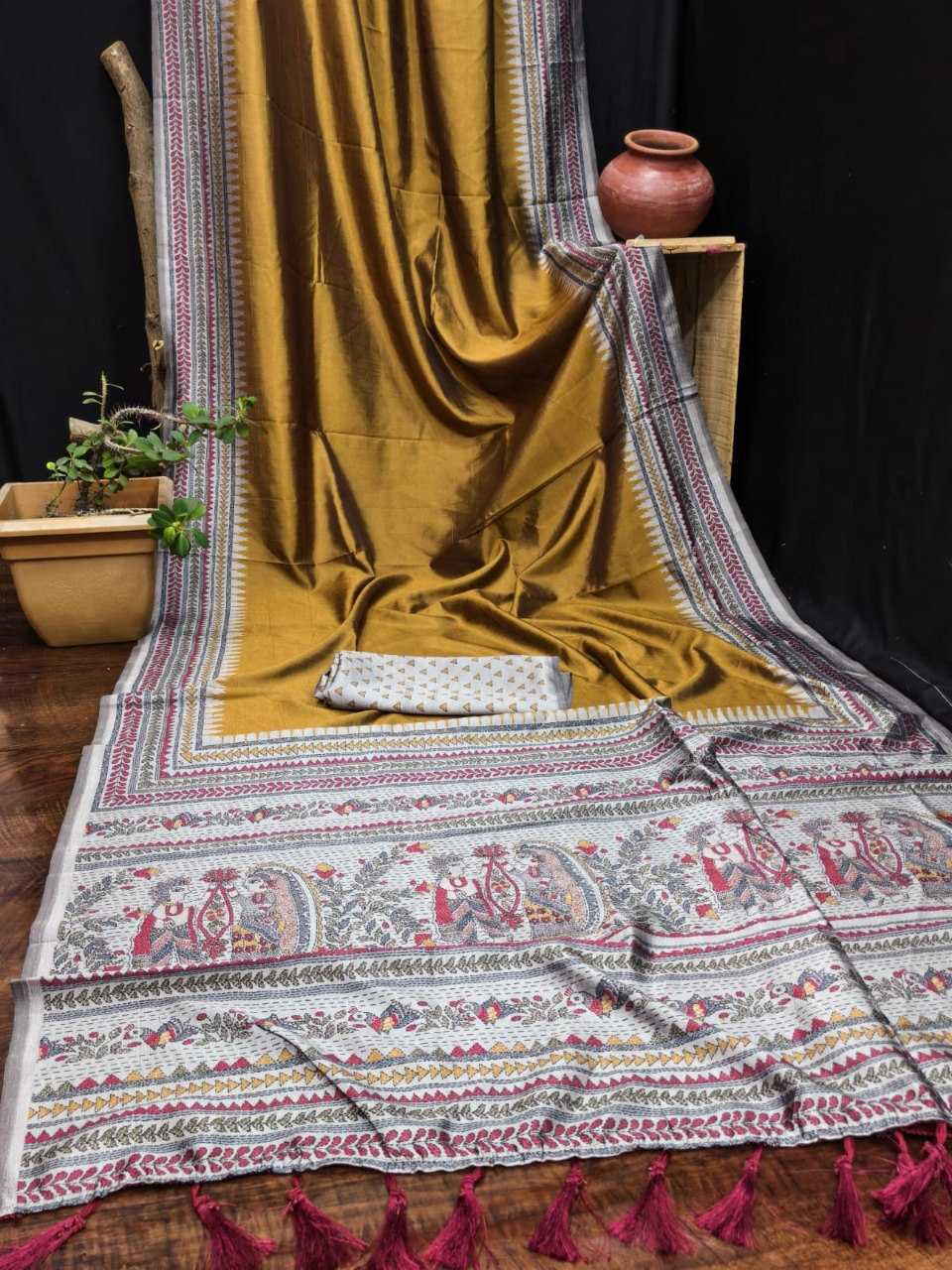 YNF Wholesale Soft Silk Madhubani Sarees KESH705 SILKY | Surat Manufacturer