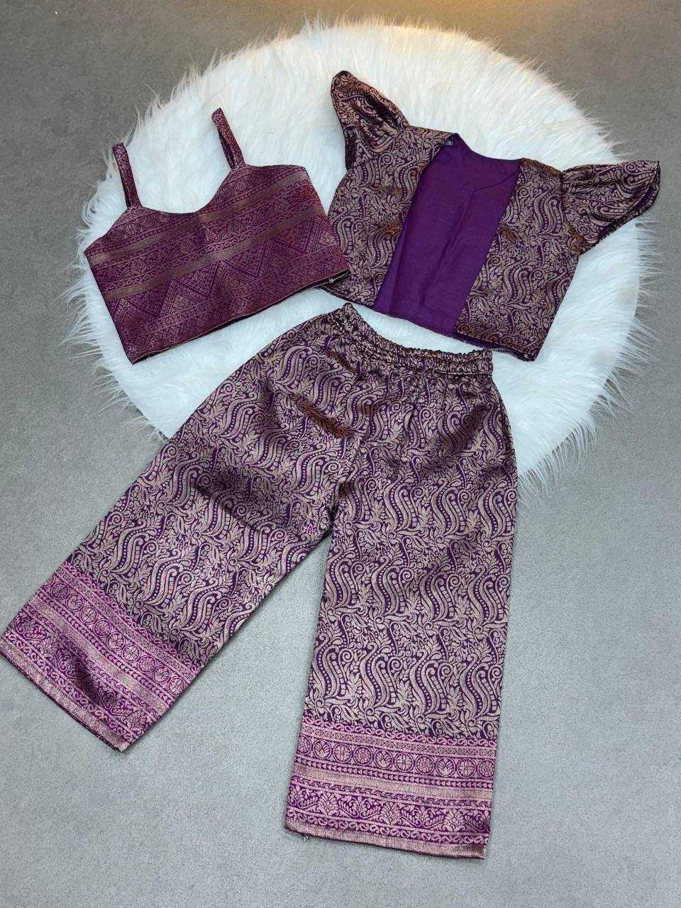 YNF Wholesale Soft Silk Kids Co-ord Set KESH709 03 | Surat Manufacturer