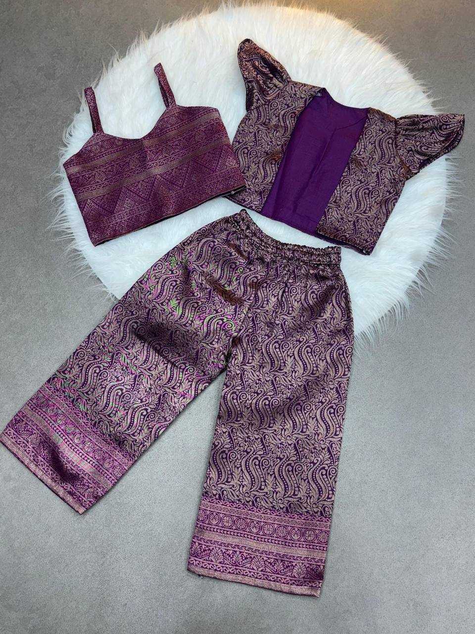 YNF Wholesale Soft Silk Kids Co-ord Set KESH709 03 | Surat Manufacturer