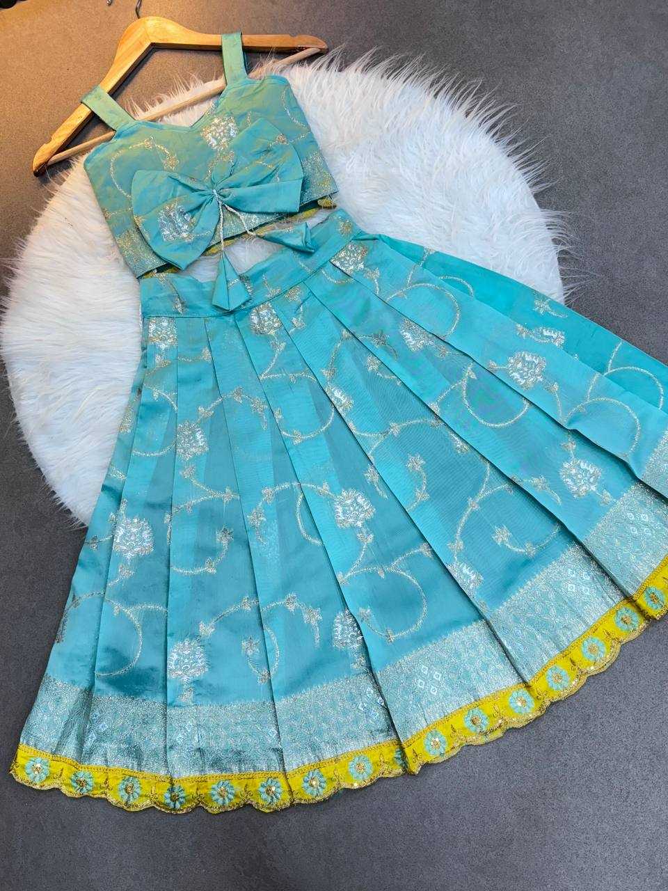 YNF Wholesale Soft Silk Kids Co-ord Set KESH709 09 | Surat Manufacturer