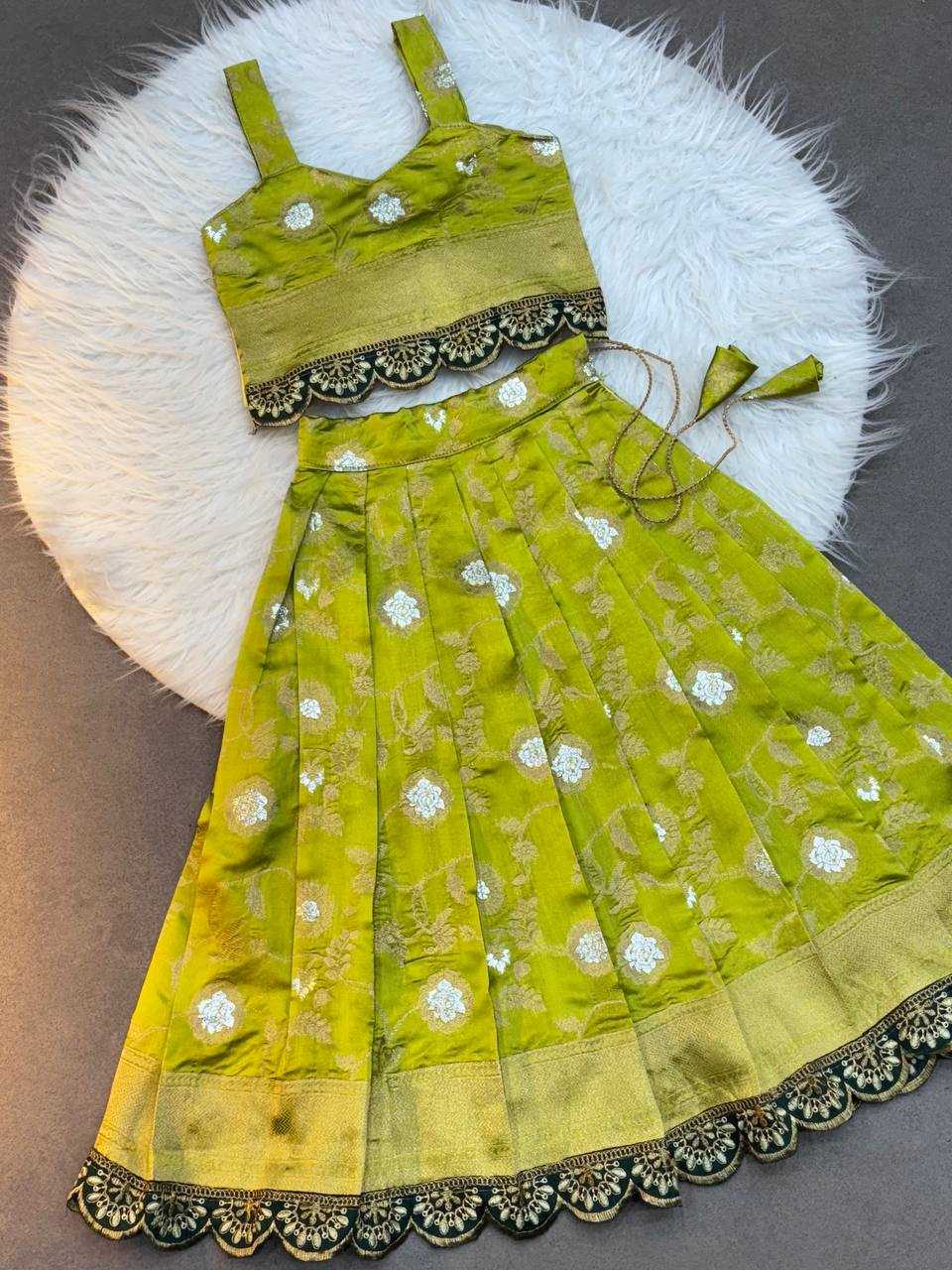YNF Wholesale Soft Silk Kids Lehenga Choli KESH709 11 | Surat Manufacturer