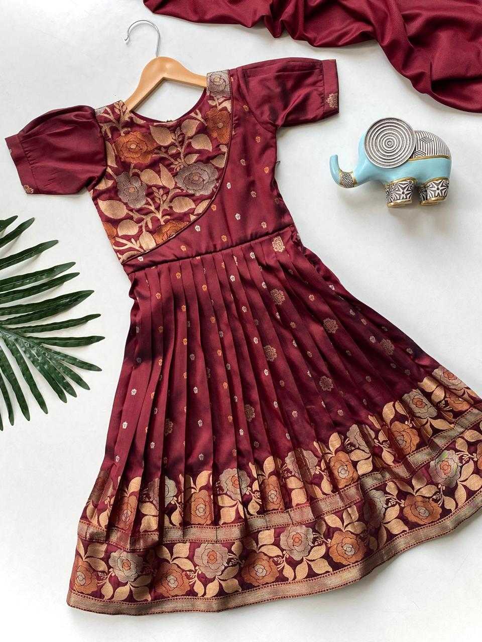 YNF Wholesale Soft Silk Embroidered Frock RIN235 Suhani | Surat Manufacturer