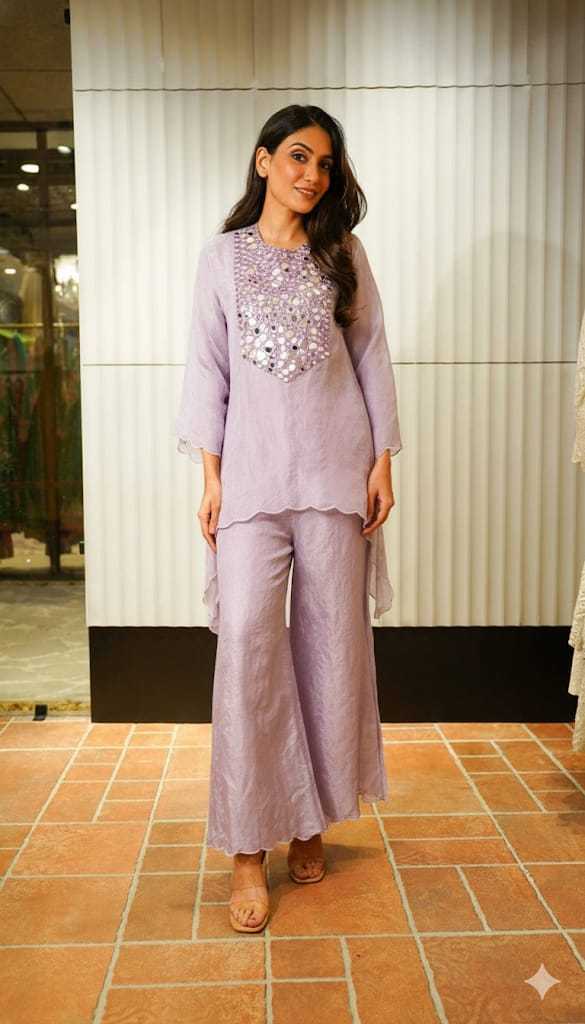 YNF Wholesale Tabby Silk Co-ord Set KESH502 MF-1107 | Surat Manufacturer