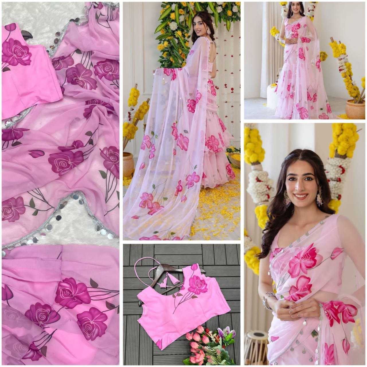 YNF Wholesale Tabby Silk Printed Sarees KESH591 145 | Surat Manufacturer