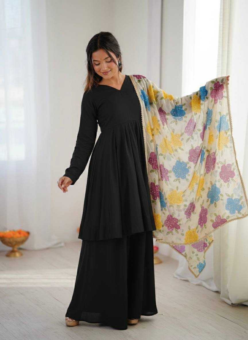 YNF Wholesale Tabby Silk Organza Printed Duppata KESH499 5323 | Surat Manufacturer