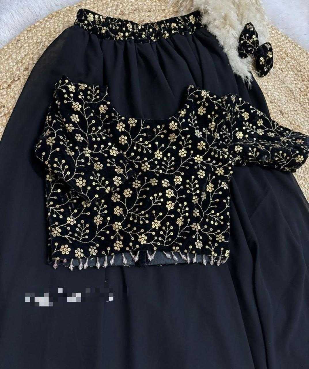 YNF Wholesale Tabby Silk Kids Lehenga RIN235 DANDELEON | Surat Manufacturer
