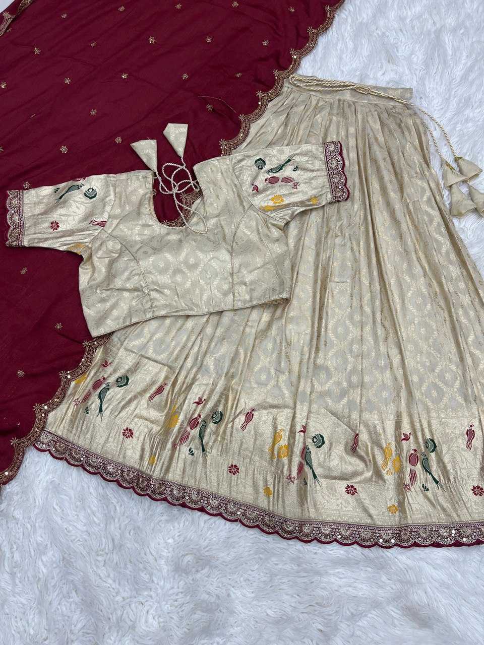 YNF Wholesale Tissue Silk Traditional Lehenga KESH699 Vaishali | Surat Manufacturer