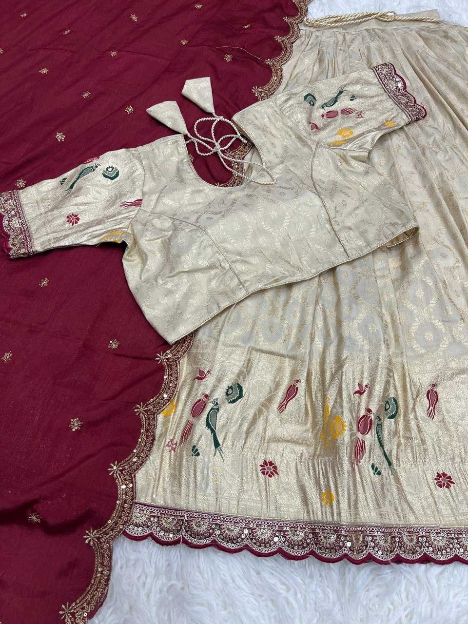 YNF Wholesale Tissue Silk Traditional Lehenga KESH699 Vaishali | Surat Manufacturer