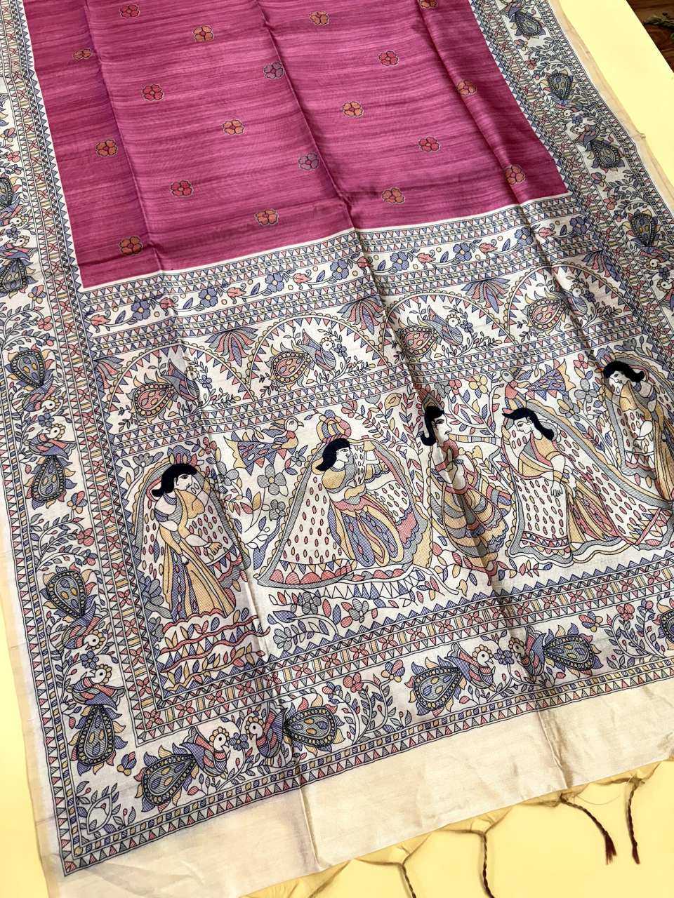 YNF Wholesale Tussar Silk Indian Sarees KESH532 116 | Surat Manufacturer
