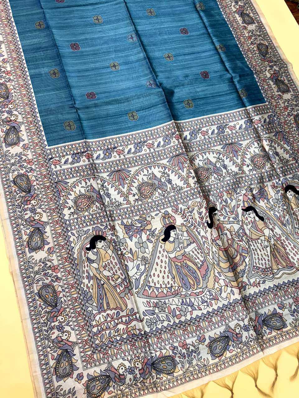 YNF Wholesale Tussar Silk Indian Sarees KESH532 116 | Surat Manufacturer