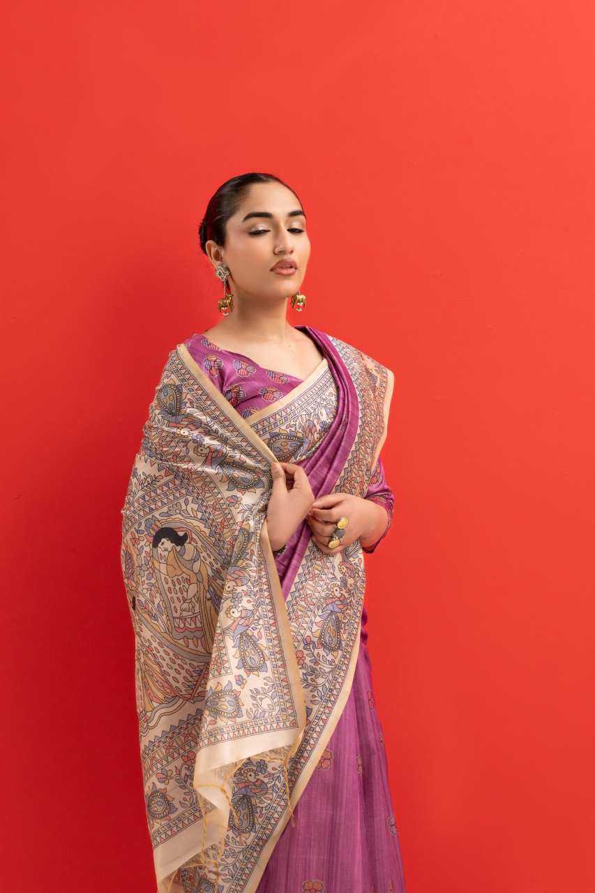YNF Wholesale Tussar Silk Indian Sarees KESH532 116 | Surat Manufacturer