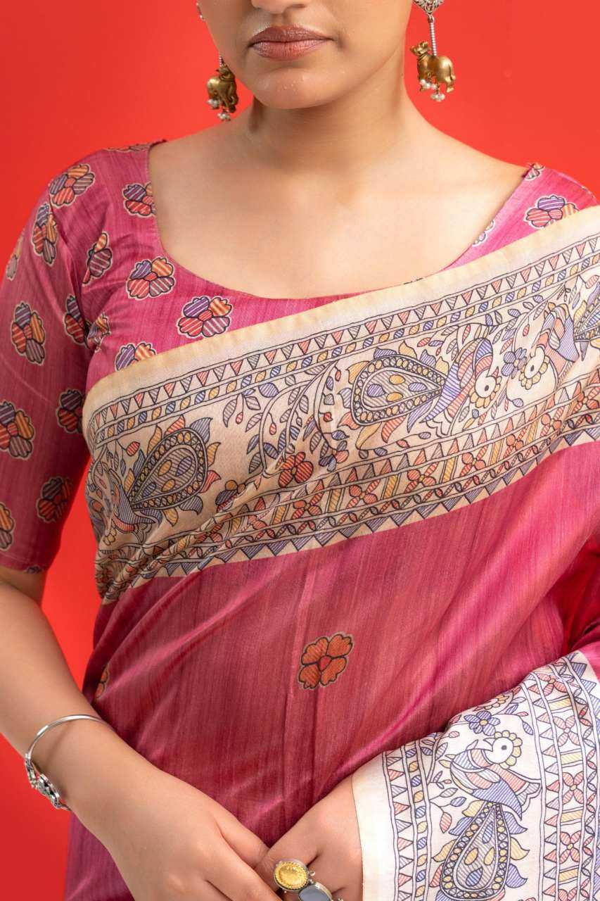 YNF Wholesale Tussar Silk Indian Sarees KESH532 116 | Surat Manufacturer