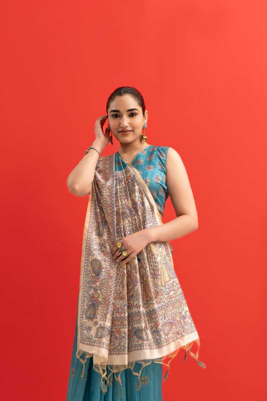 YNF Wholesale Tussar Silk Indian Sarees KESH532 116 | Surat Manufacturer