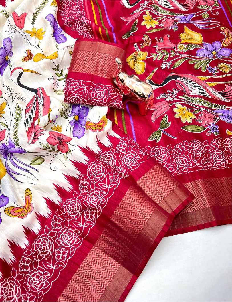 YNF Wholesale Tussar Silk Bhagalpuri Silk Sarees KESH695 Handloom Tussar | Surat Manufacturer