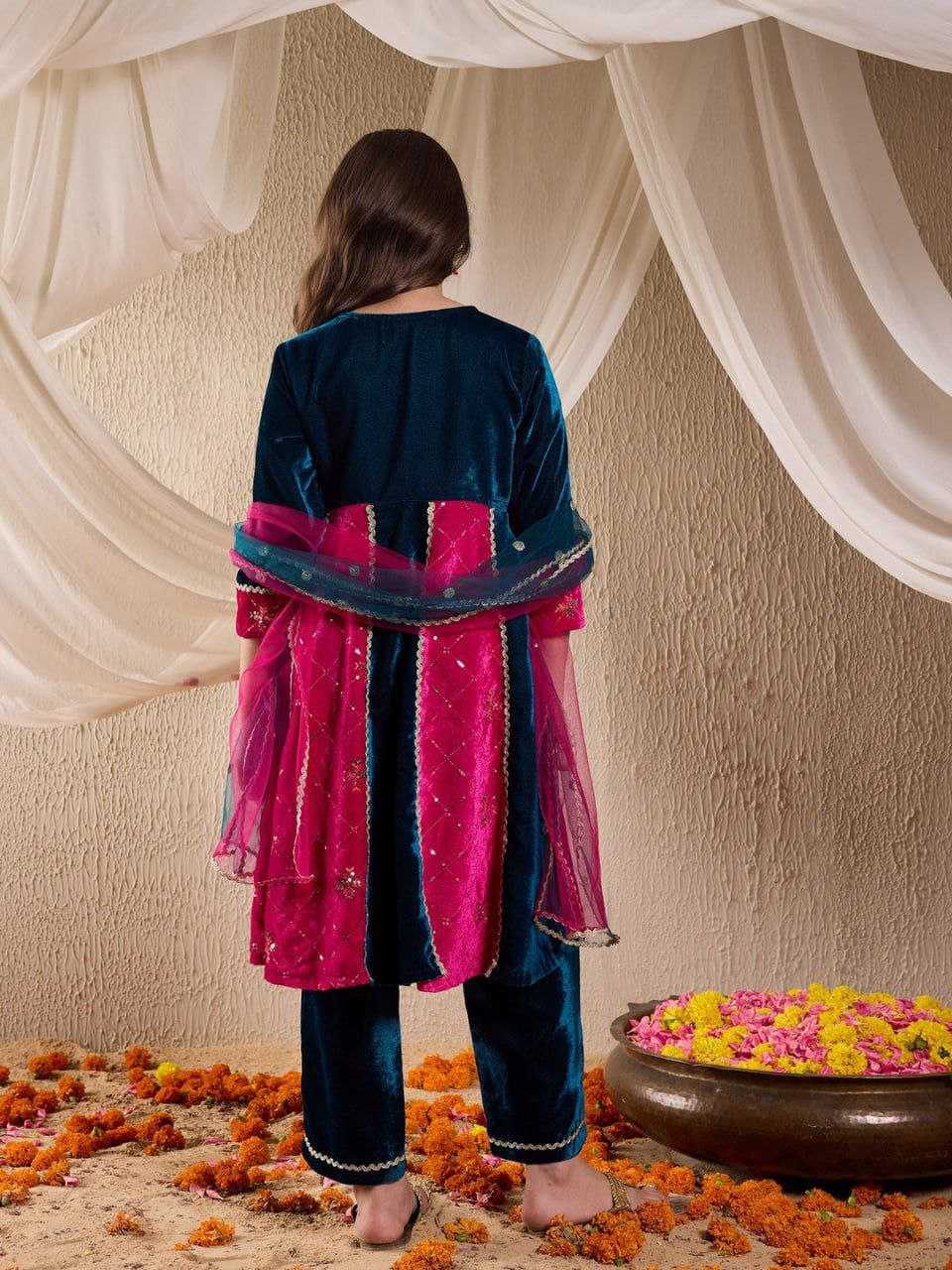 YNF Wholesale Velvet Girls Kurti KESH461 172 | Surat Manufacturer
