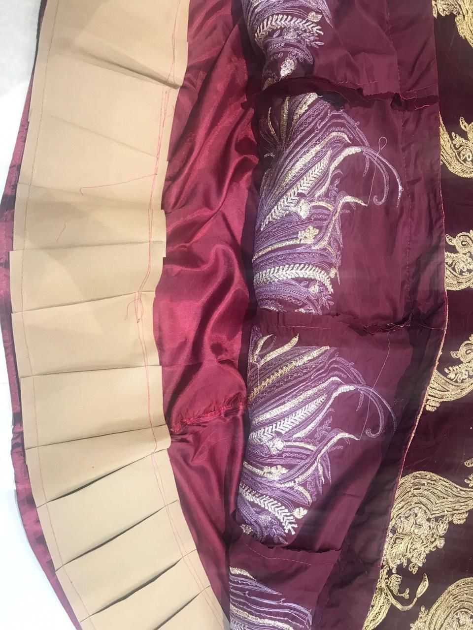 YNF Wholesale Velvet Bridal Lehenga KESH494 PEACOCK | Surat Manufacturer