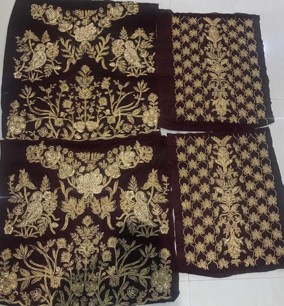 YNF Wholesale Velvet Bridal Lehenga KESH494 PEACOCK | Surat Manufacturer