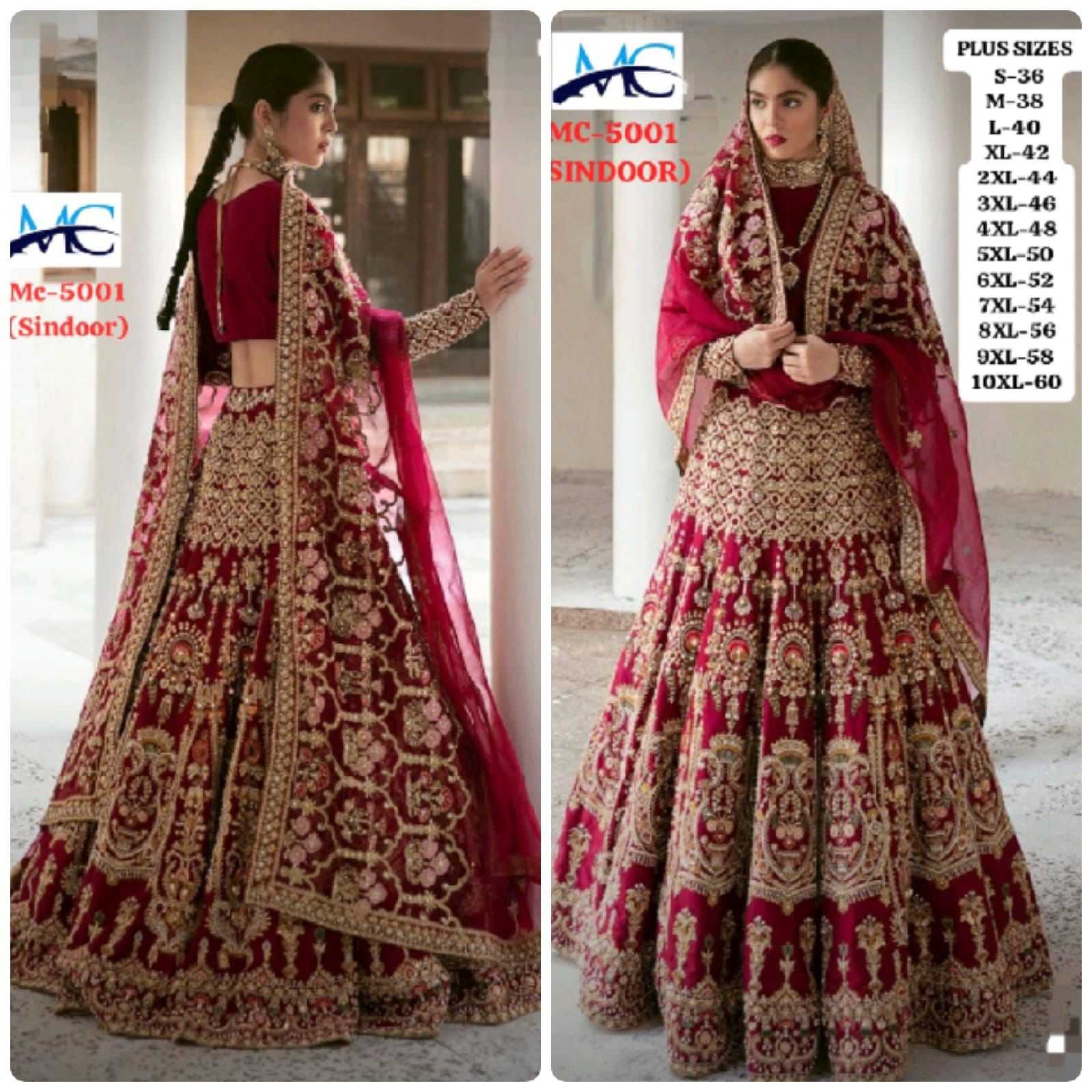 YNF Wholesale Velvet Bridal Lehenga KESH494 SINDOOR | Surat Manufacturer