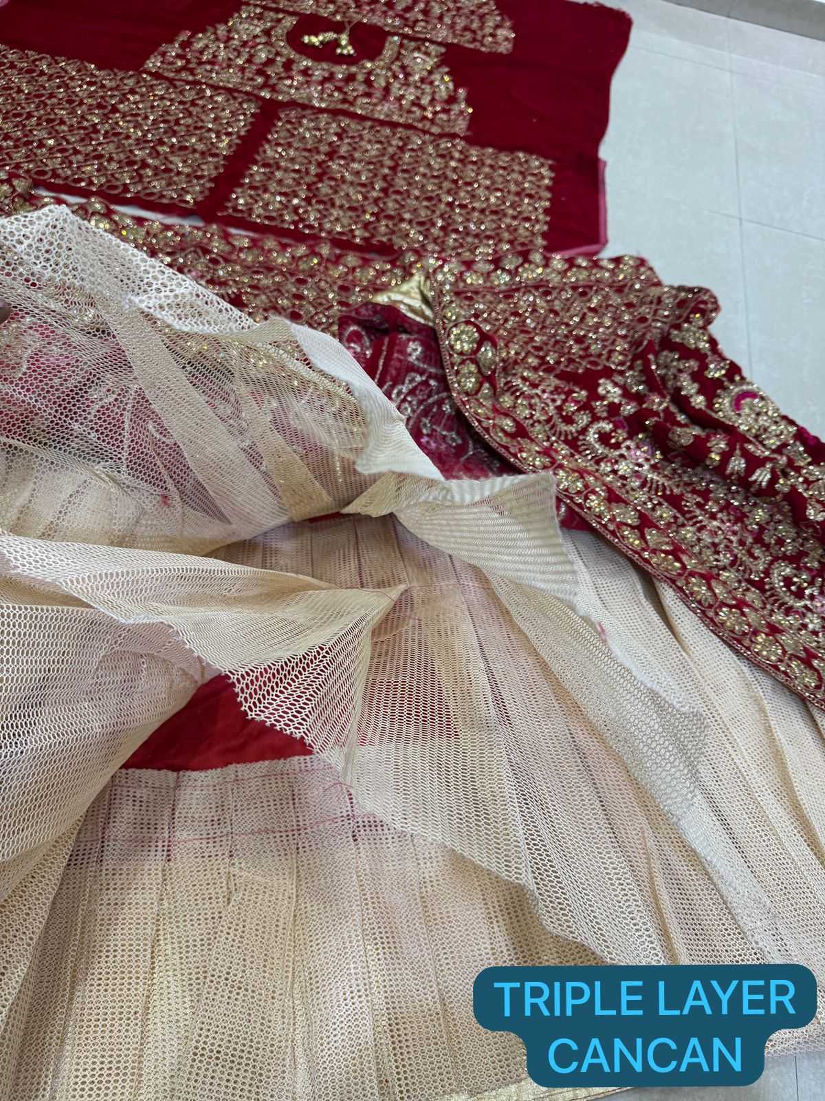 YNF Wholesale Velvet Bridal Lehenga KESH494 SINDOOR | Surat Manufacturer