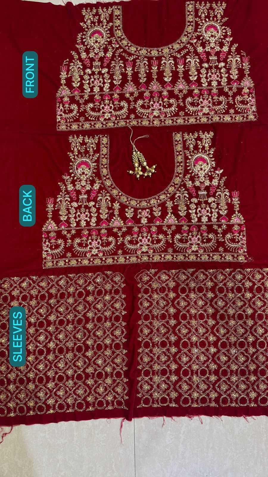YNF Wholesale Velvet Bridal Lehenga KESH494 SINDOOR | Surat Manufacturer