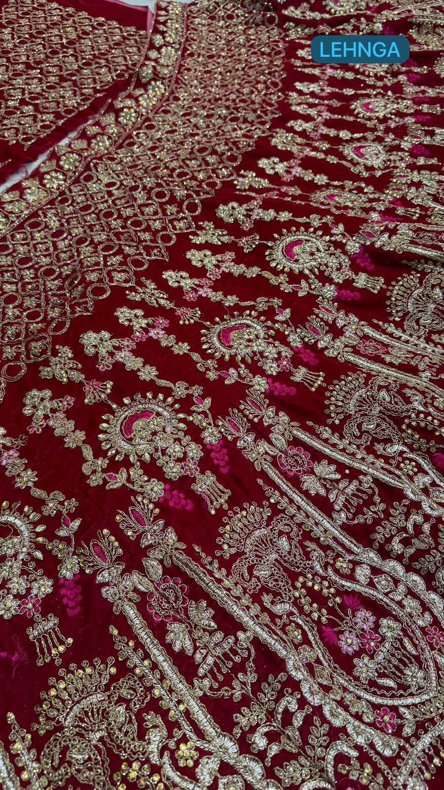 YNF Wholesale Velvet Bridal Lehenga KESH494 SINDOOR | Surat Manufacturer