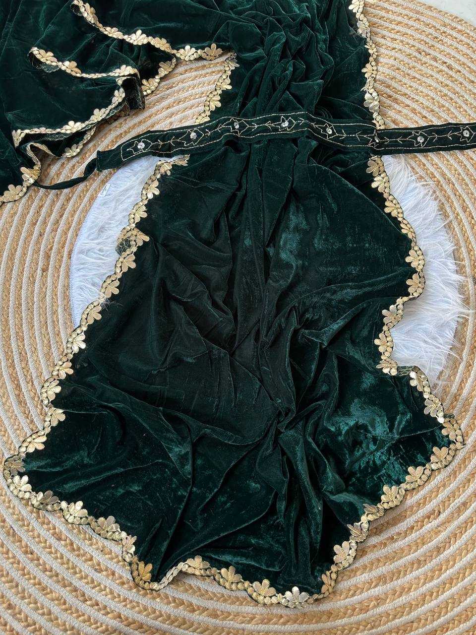 YNF Wholesale Velvet Velvet Sarees KESH568 Srishti | Surat Manufacturer