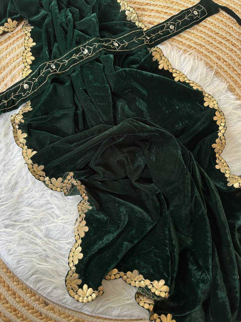 YNF Wholesale Velvet Velvet Sarees KESH568 Srishti | Surat Manufacturer