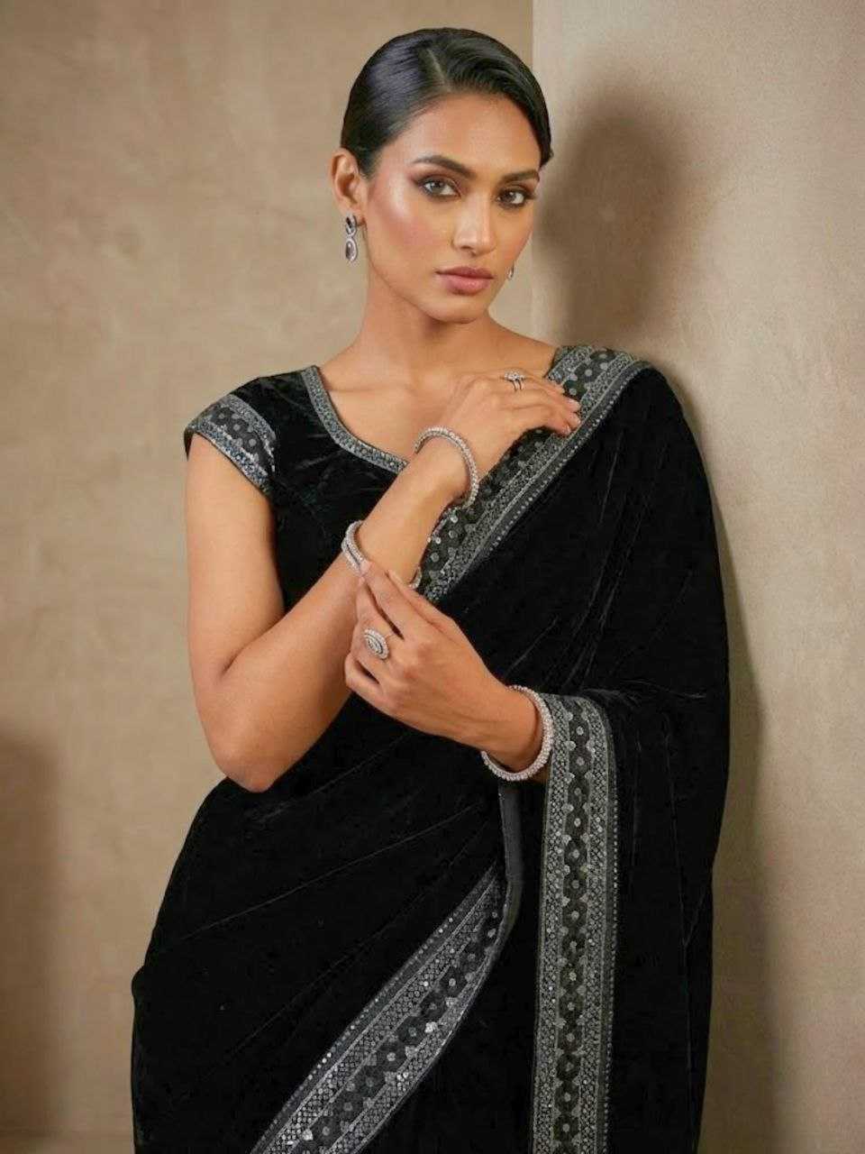 YNF Wholesale Velvet Fancy Sarees KESH588 6047 | Surat Manufacturer