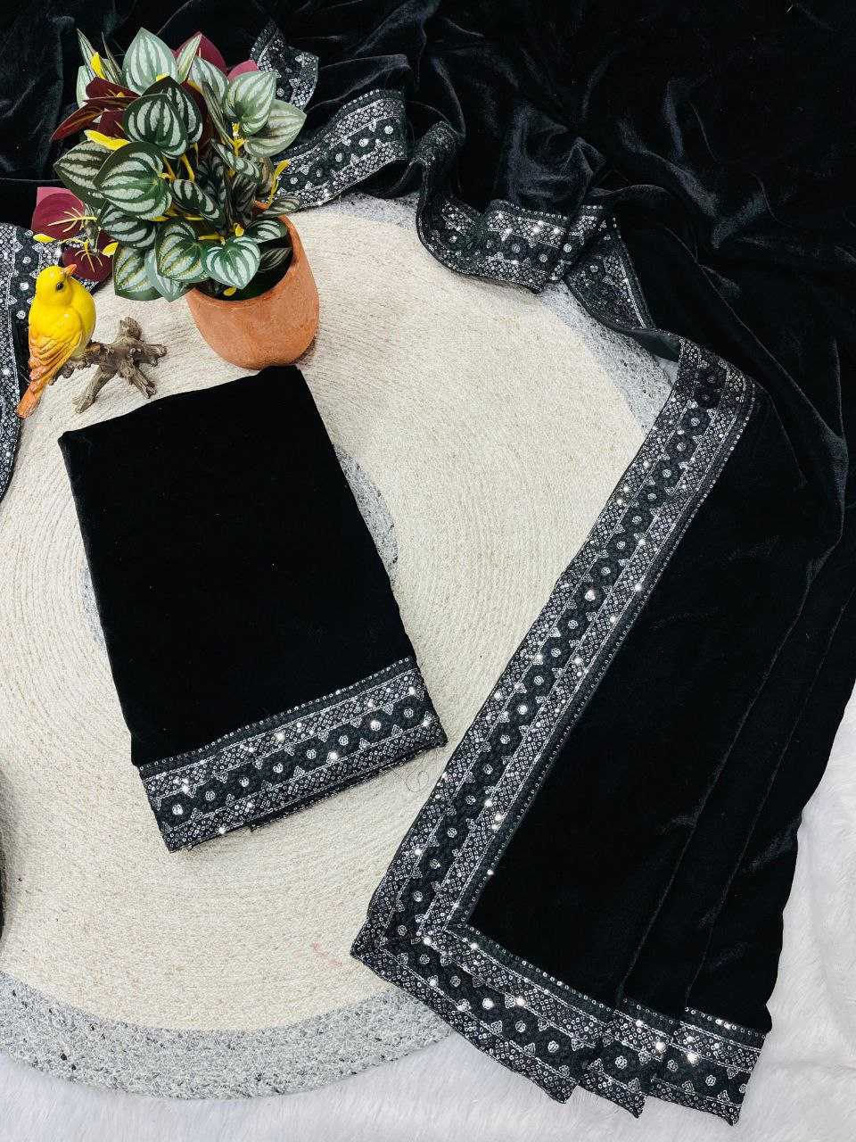 YNF Wholesale Velvet Fancy Sarees KESH588 6047 | Surat Manufacturer