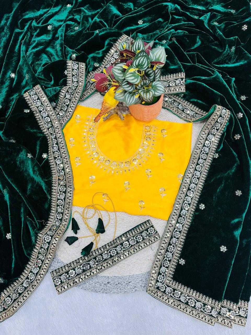 YNF Wholesale Velvet Party Wear Sarees KESH621 6070 | Surat Manufacturer
