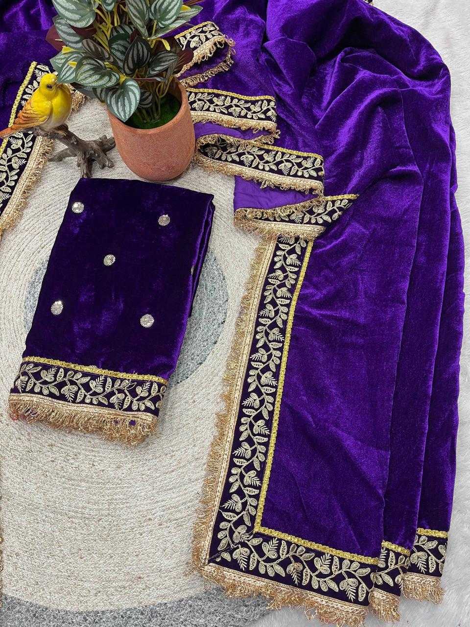 YNF Wholesale Velvet Fancy Sarees KESH621 6071 | Surat Manufacturer