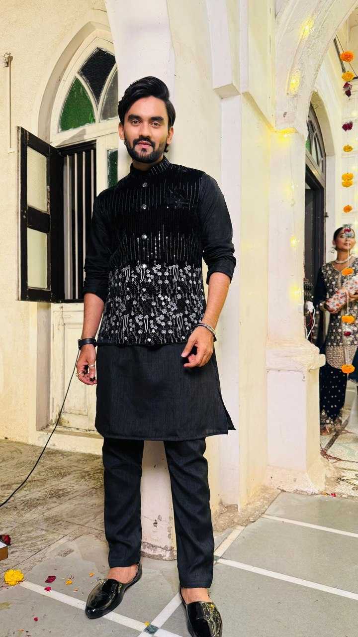 YNF Wholesale Velvet Mens Ethnic Jackets KESH650 Velvet Vol 3 | Surat Manufacturer