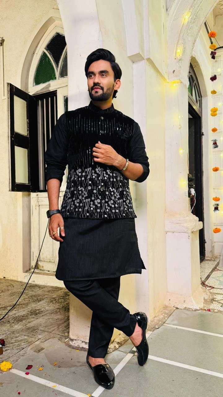 YNF Wholesale Velvet Mens Ethnic Jackets KESH650 Velvet Vol 3 | Surat Manufacturer