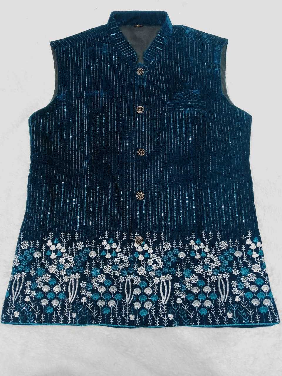 YNF Wholesale Velvet Mens Ethnic Jackets KESH650 Velvet Vol 3 | Surat Manufacturer