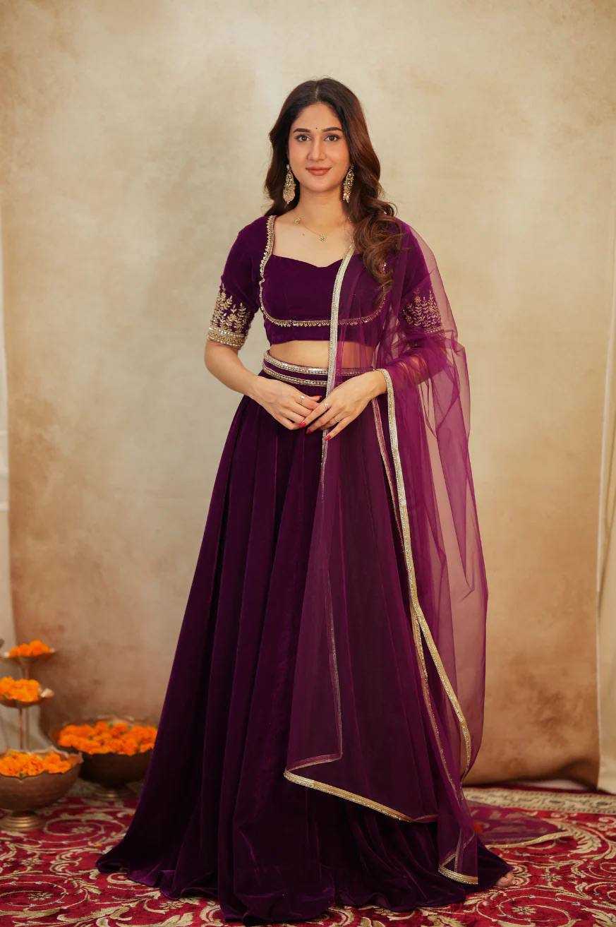 YNF Wholesale Velvet Designer Lehenga RIN213 367 | Surat Manufacturer