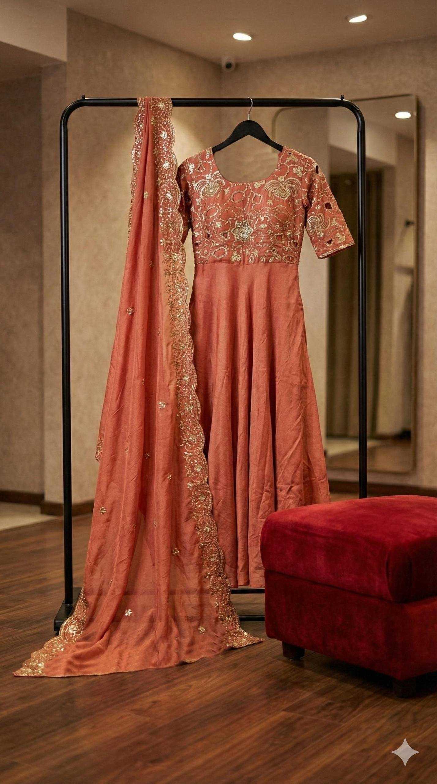 YNF Wholesale Vichitra Silk Wedding Gown KESH210 2472 | Surat Manufacturer